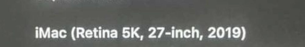 iMac (Retina 5K,27-inch,2019)