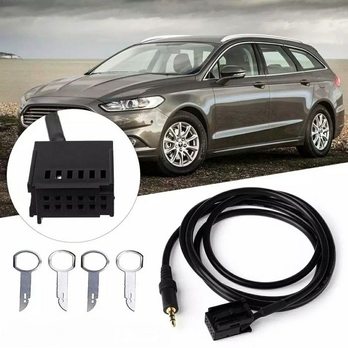 AUX кабель/ Bluetooth на Ford Форд Focus Mondeo Fusion Transit 6000 CD