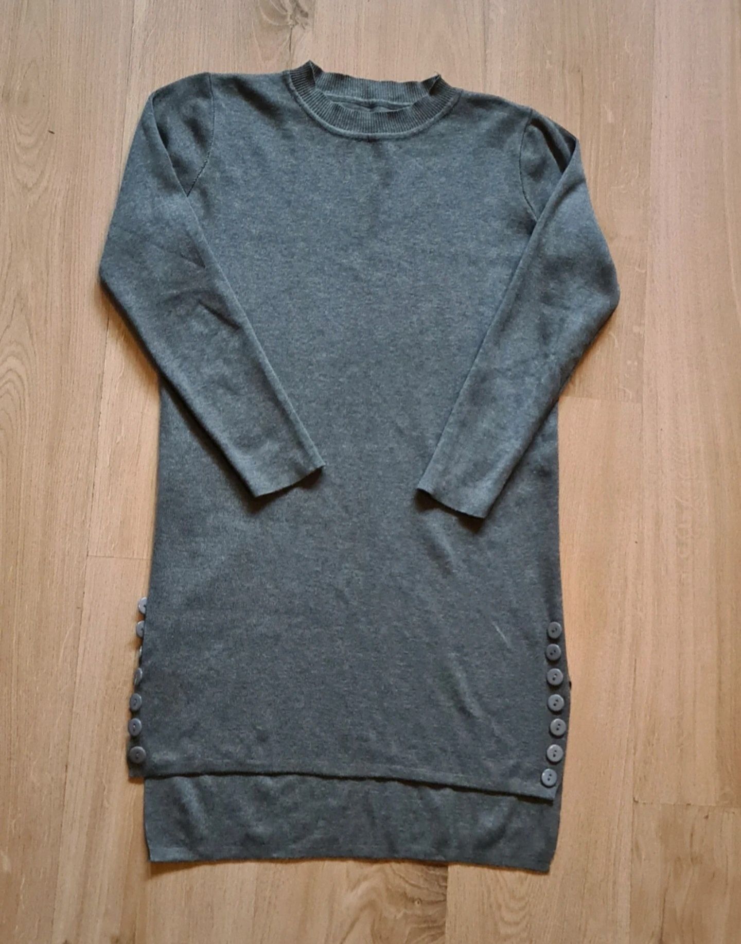 Tunika szara/sweter  rozmiar M