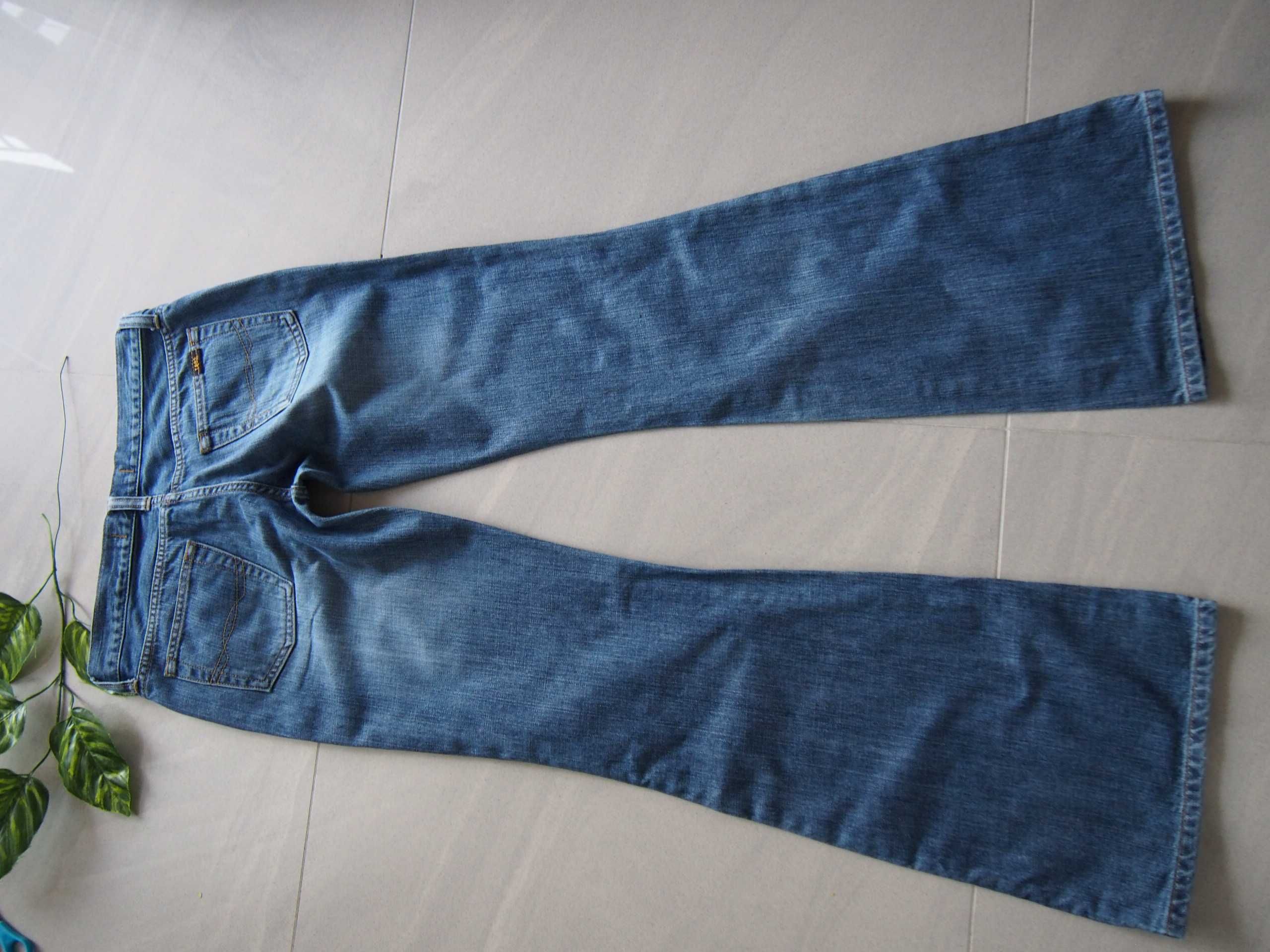 Spodnie dzwony M jeans Litle