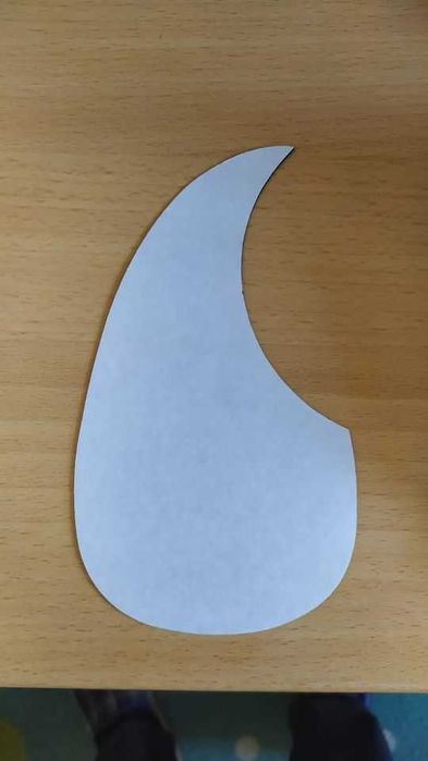 Pickguard adesivo para guitarra clássica/acústica