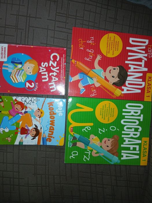 Zestaw nowych książek dla kl 1-2
