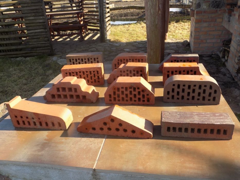cegła klinkierowa i parapety ceramiczne
