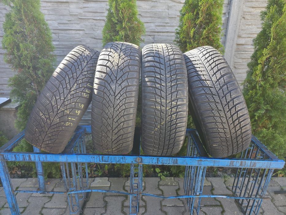 4szt zima 195/55-16 2x Kumho 87H 7.5mm + 2x Bridgestone 87H 7.5mm