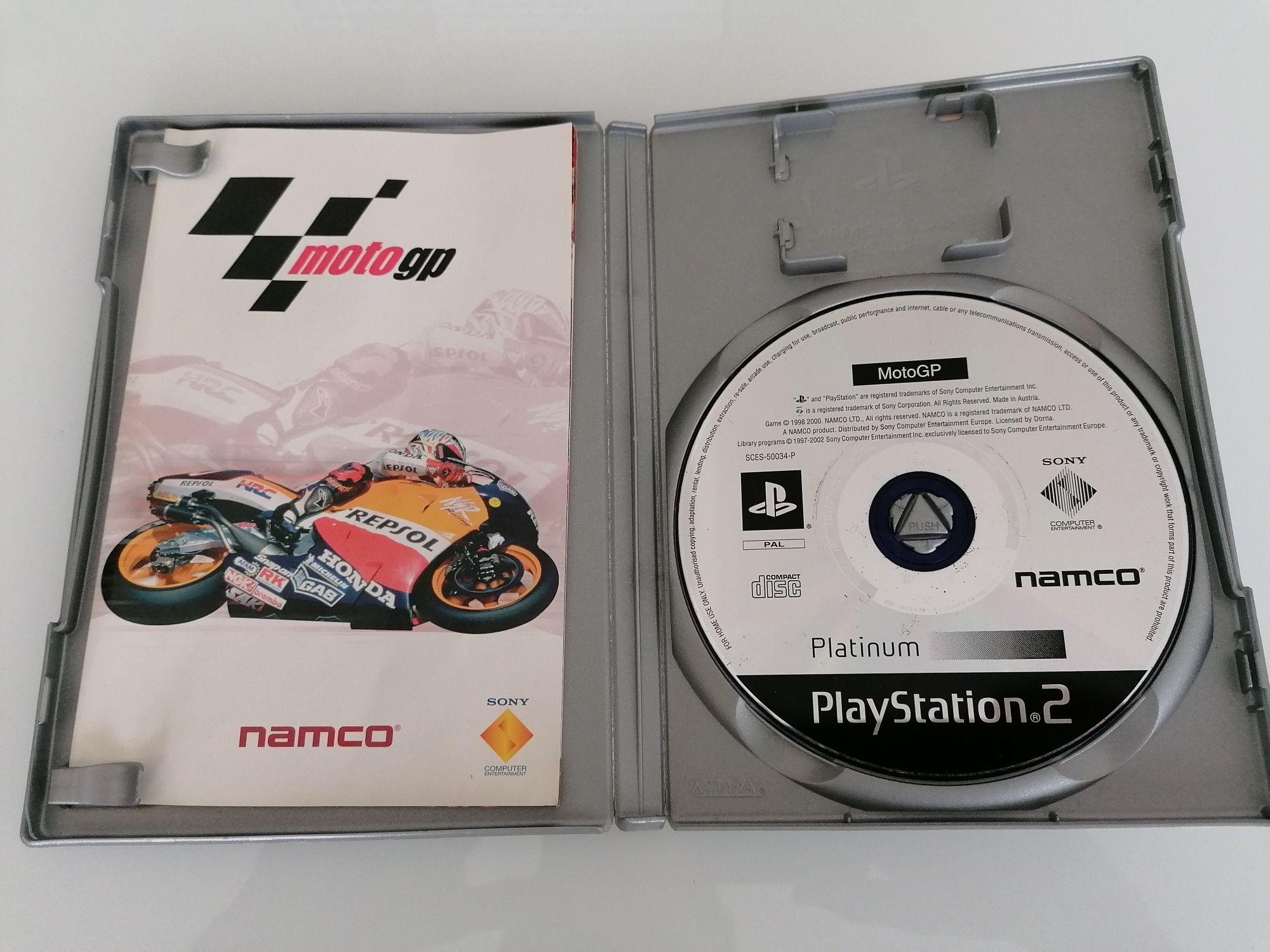 Ps2 moto GP namco