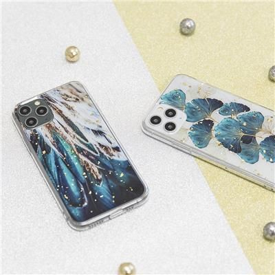 Nakładka Gold Glam do Samsung Galaxy A53 5G listki