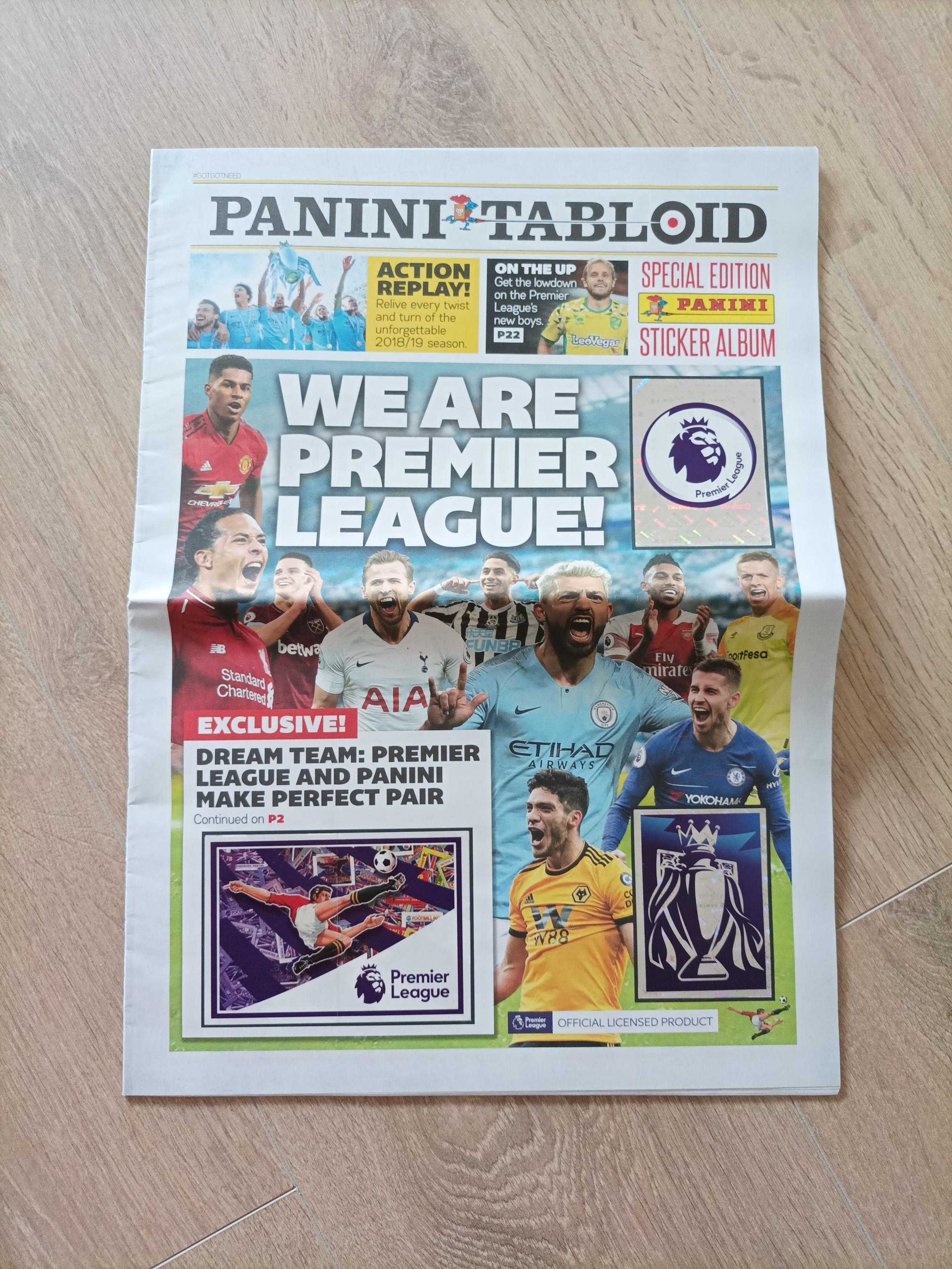 Caderneta completa cromos Premier League Tabloide