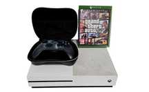 Konsola xbox one s + 1 x pad + 1 x gra + pełne okablowanie