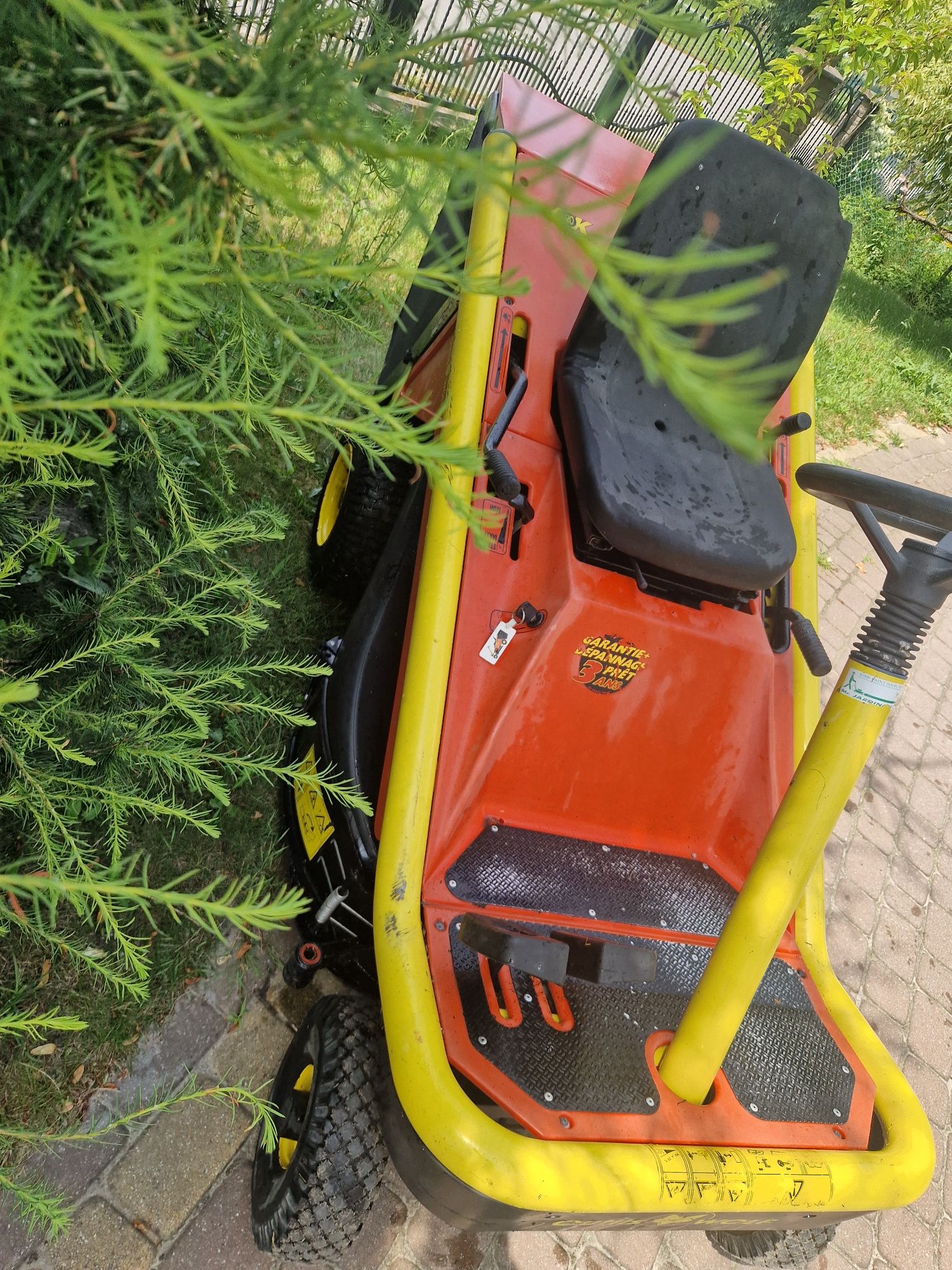 Kosiarka traktorek wolf garten etesia bahia