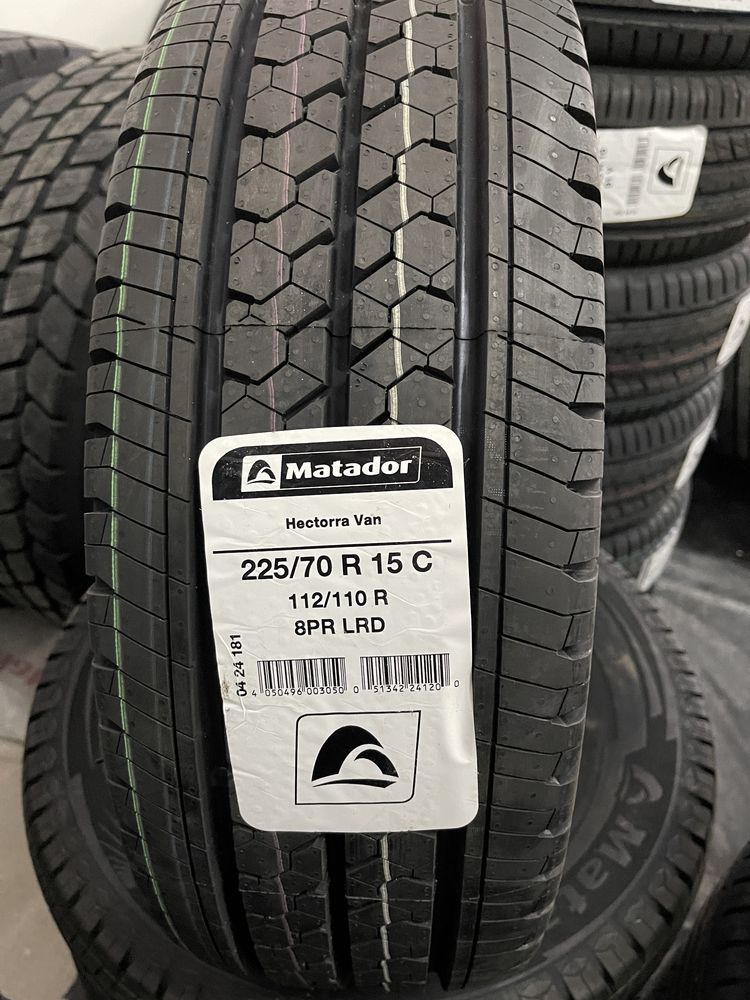 Літні шини Matador 225/70 R15C Hectorra Van 112/110R. НОВІ шини