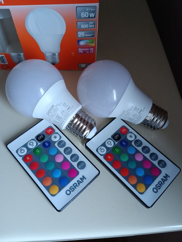 Лампи OSRAM  RGB A60 E27