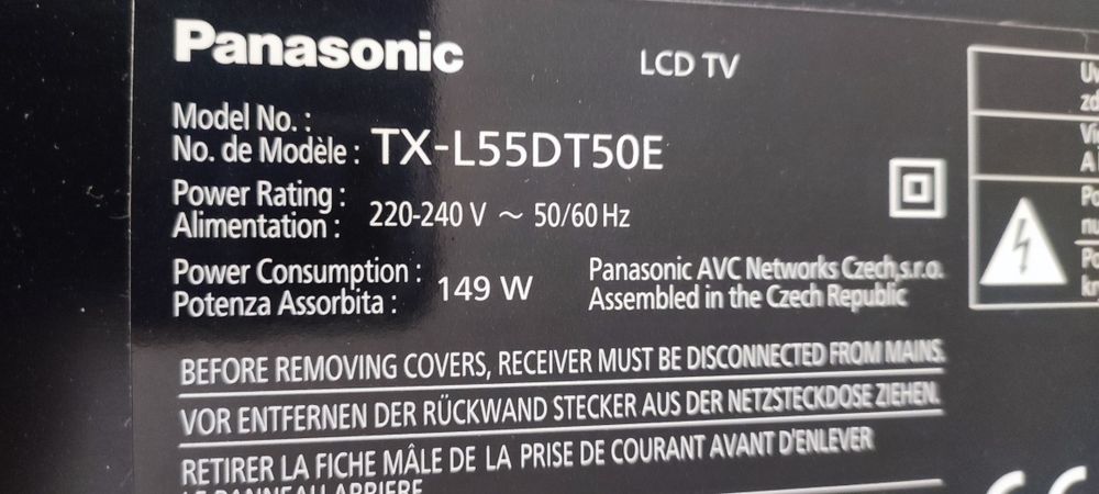 TV Panasonic  55 cm diagonal