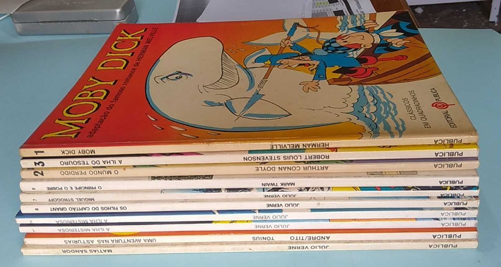 Editorial PUBLICA : "Clássicos em B.D." e outras coleções.