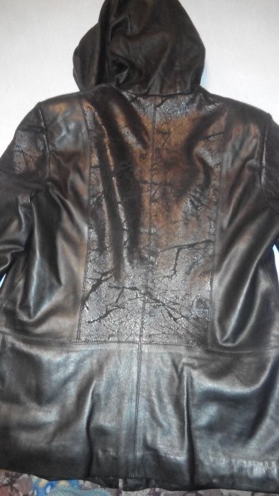 Куртка женская кожаная демисезонная