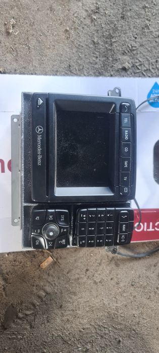 Radio Mercedes W220 Przedlift Navi Aux