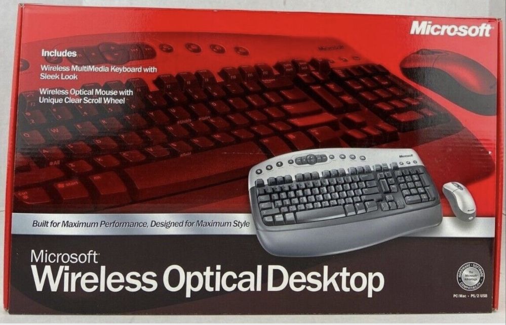 Клавиатура Wireless Optical Desktop
