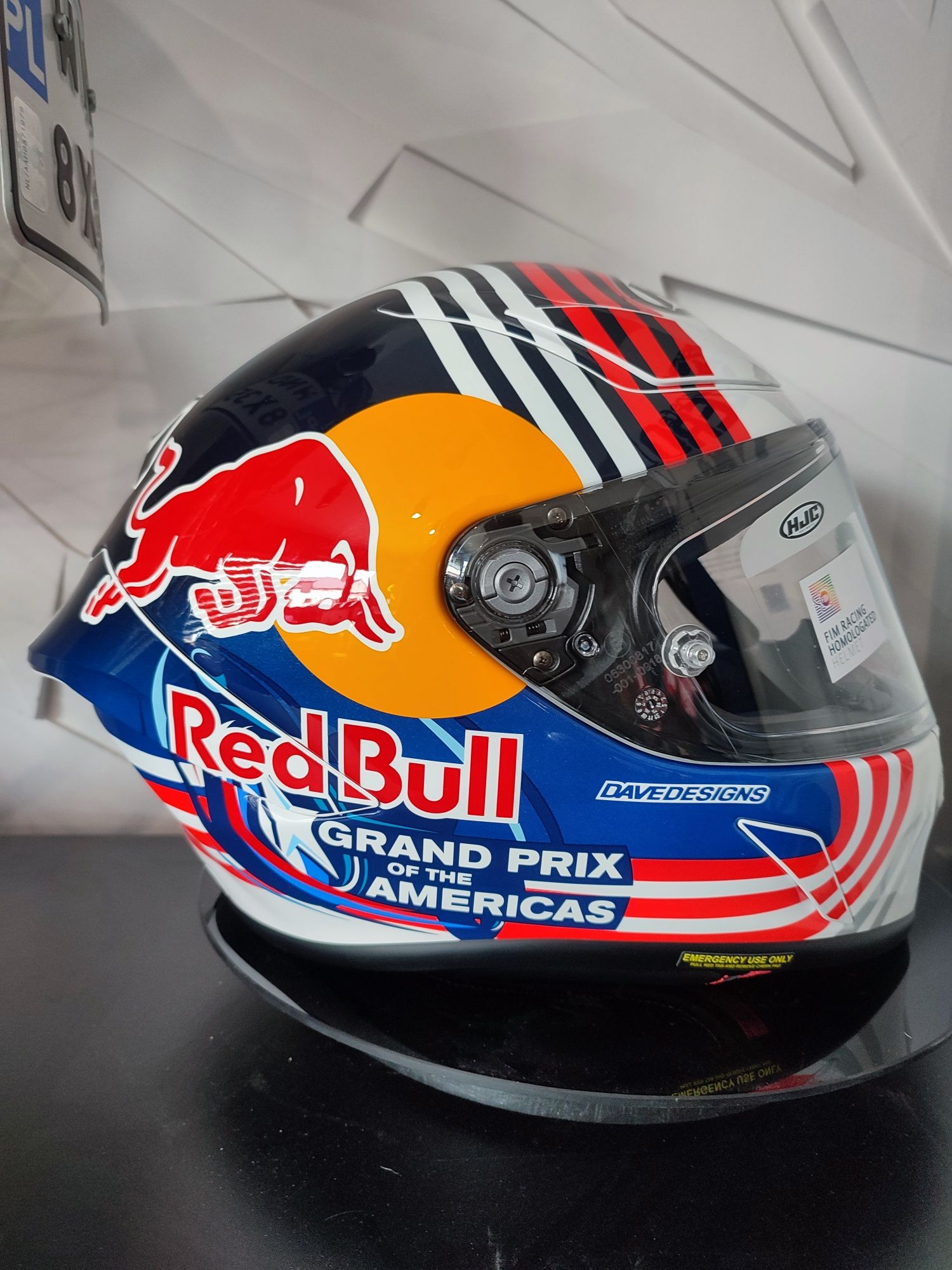 Kask HJC Rpha 1 RED BULL Austin GP 'S 'M 'L 'XL  RATY 0%! BLACK WEEK!