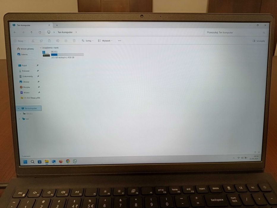 DELL Inspiron 15 3511 Intel i5 2.40GHz 8GB SSD M.2 512GB Win 11 Home