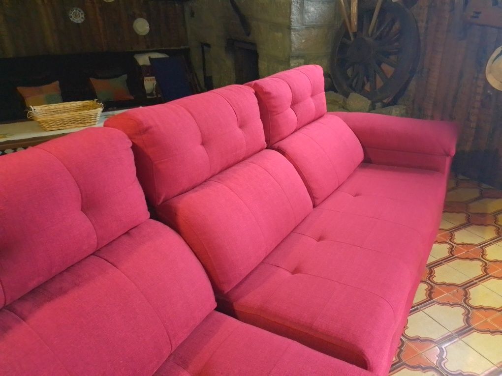 Vendo sofá com chaise lounge