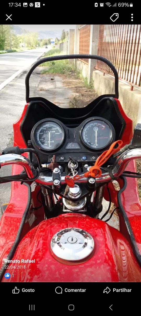 Mota yamaha diversam ybr 125