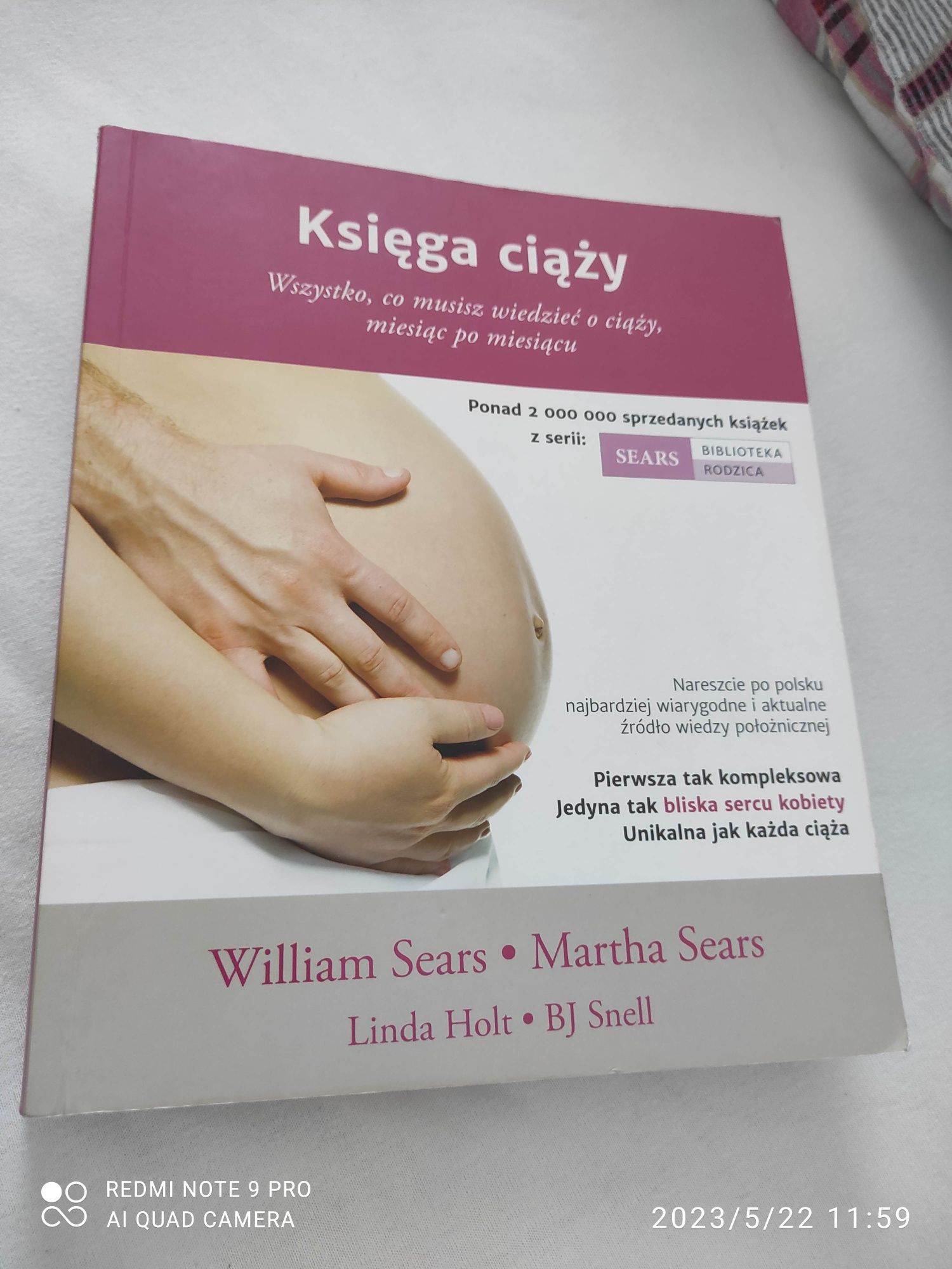 Książka Księga ciąży William Sears Martha Sears