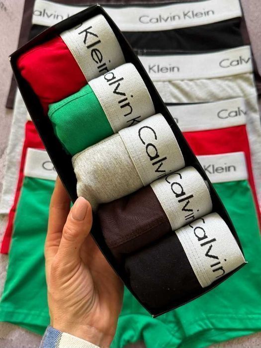 Набор мужских трусов Calvin klein Modern White. Набір турецьких трусів