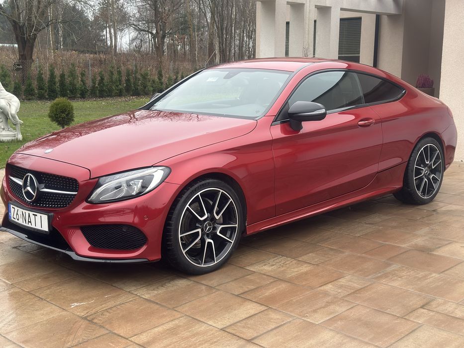 Mercedes C200 coupe w205 2.0 184km 9g tylko 78 tys. Przebiegu!