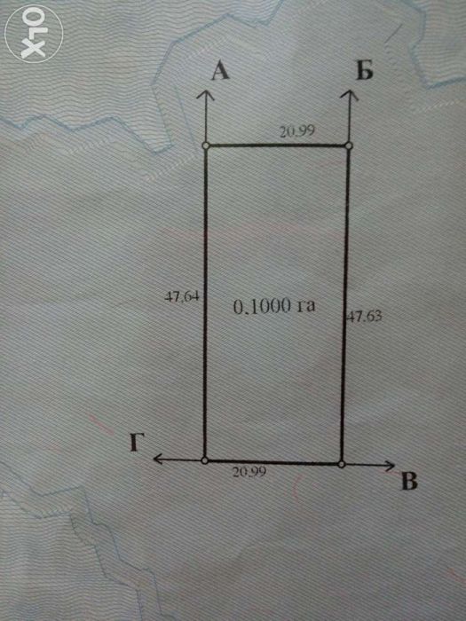 Продам Земельну ділянку с. Литвинівка (Литвиновка) 10 сот.