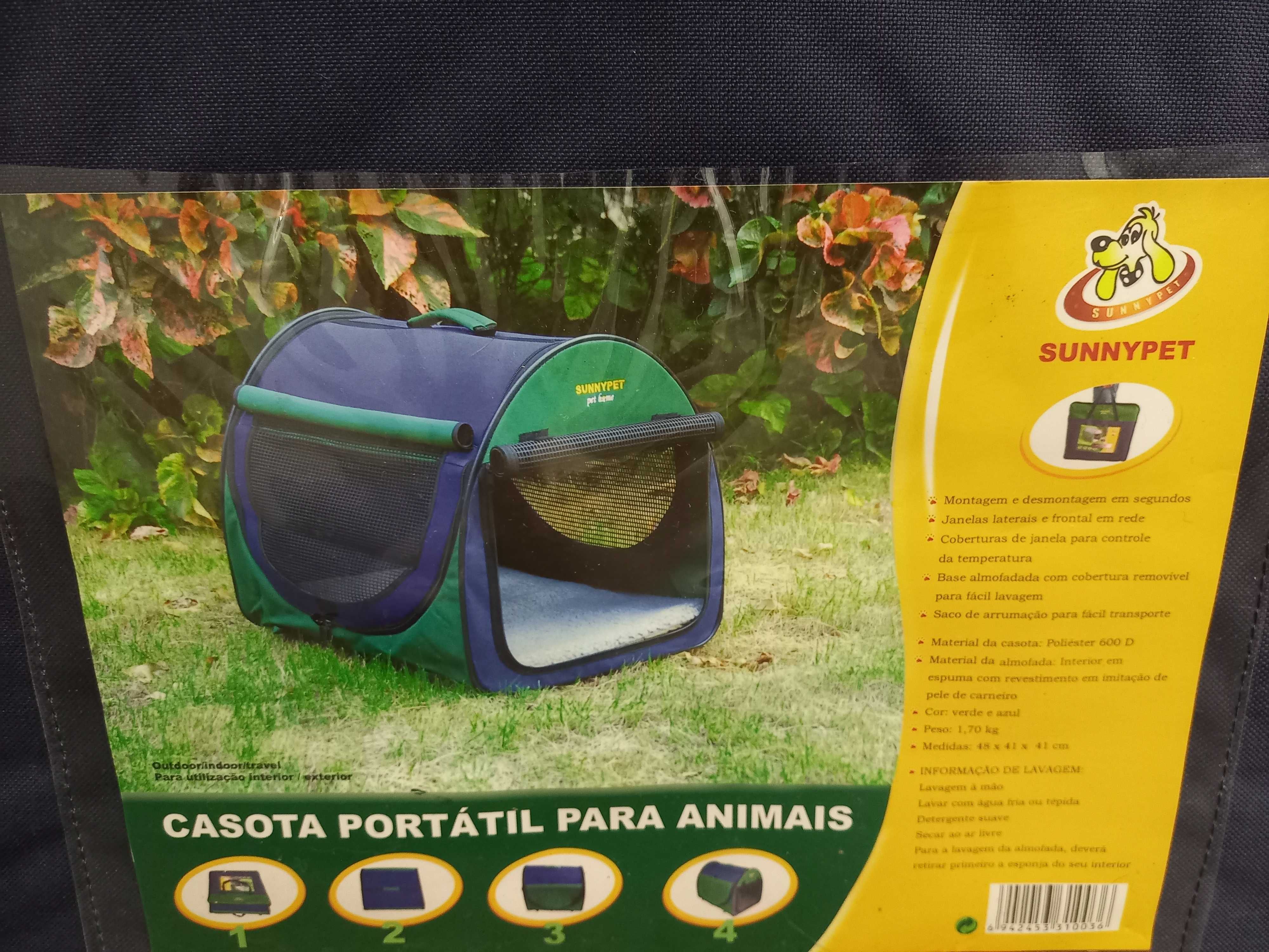 Casota Portátil para cão ou gato - Sunnypet [Novo]