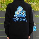 Чорне Худи | Stussy Ice | Стусси Кофта | BIG Лог |  S M L XL