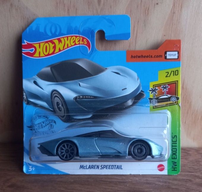 Mclaren speedtail hot wheels