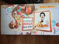 Elektroniczna waga dla dzieci firmy All For Baby