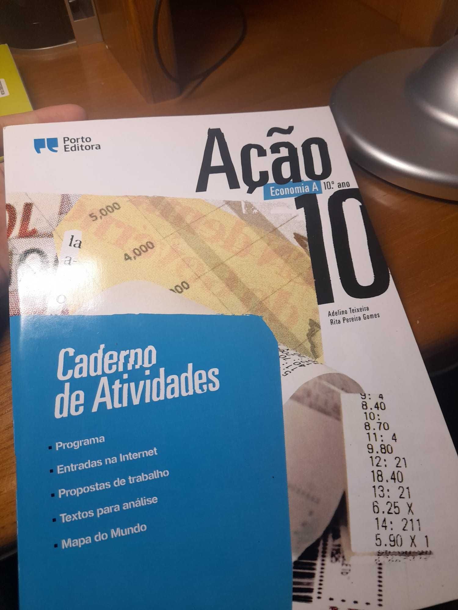 Cadernos de atividades 10º e 11º