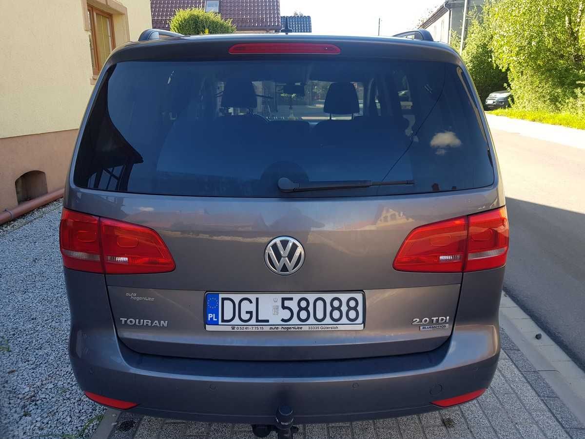 VW Touran II 7-Osobowy 2,0 TDI-CR(140 KM)+Hak !!!