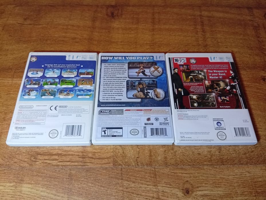 Zestaw gier Nintendo Wii