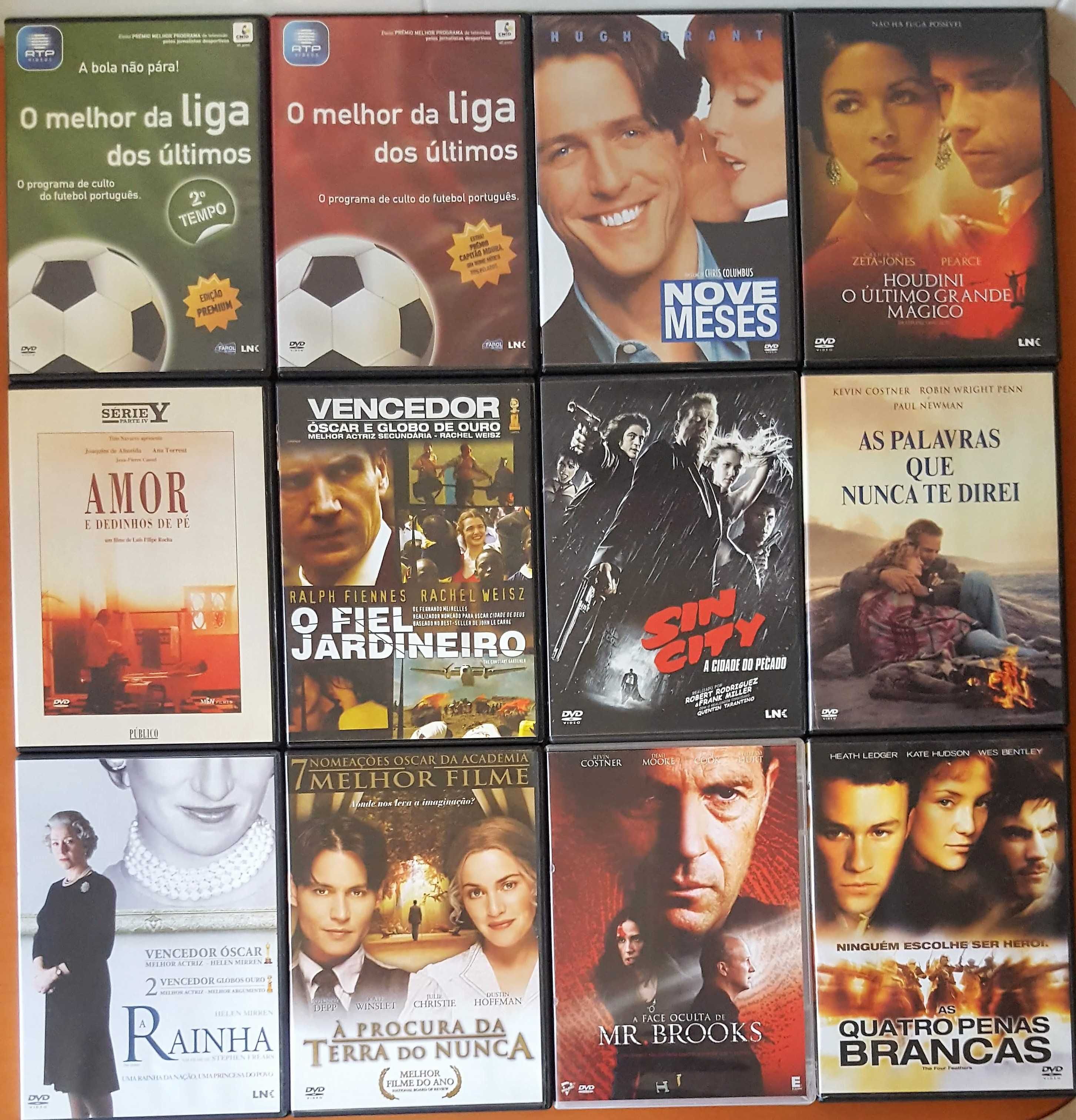 DVDs variados - Filmes e Concertos