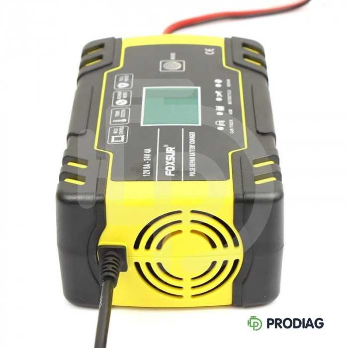FOXSUR(12V 8A/24V 4A, 6-150Ah) FBC122408D-імпульсний зарядний пристрій