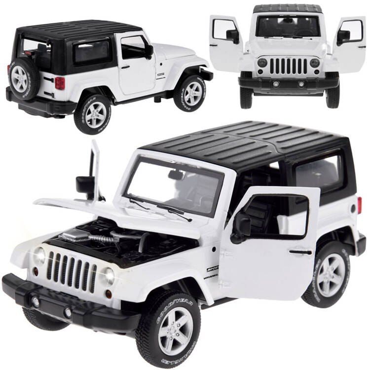 Auto terenowe Jeep Wrangler metalowy 1:32 ZA3751