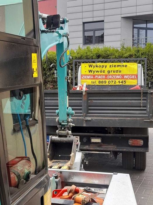 Usługi transportowe i mini koparką.Wywóz gruzu kiper!