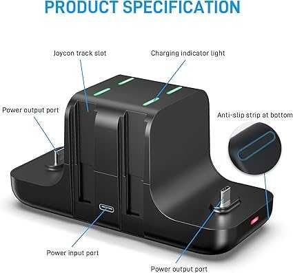 GLDRAM 6 w 1 stacja dokująca do Switch