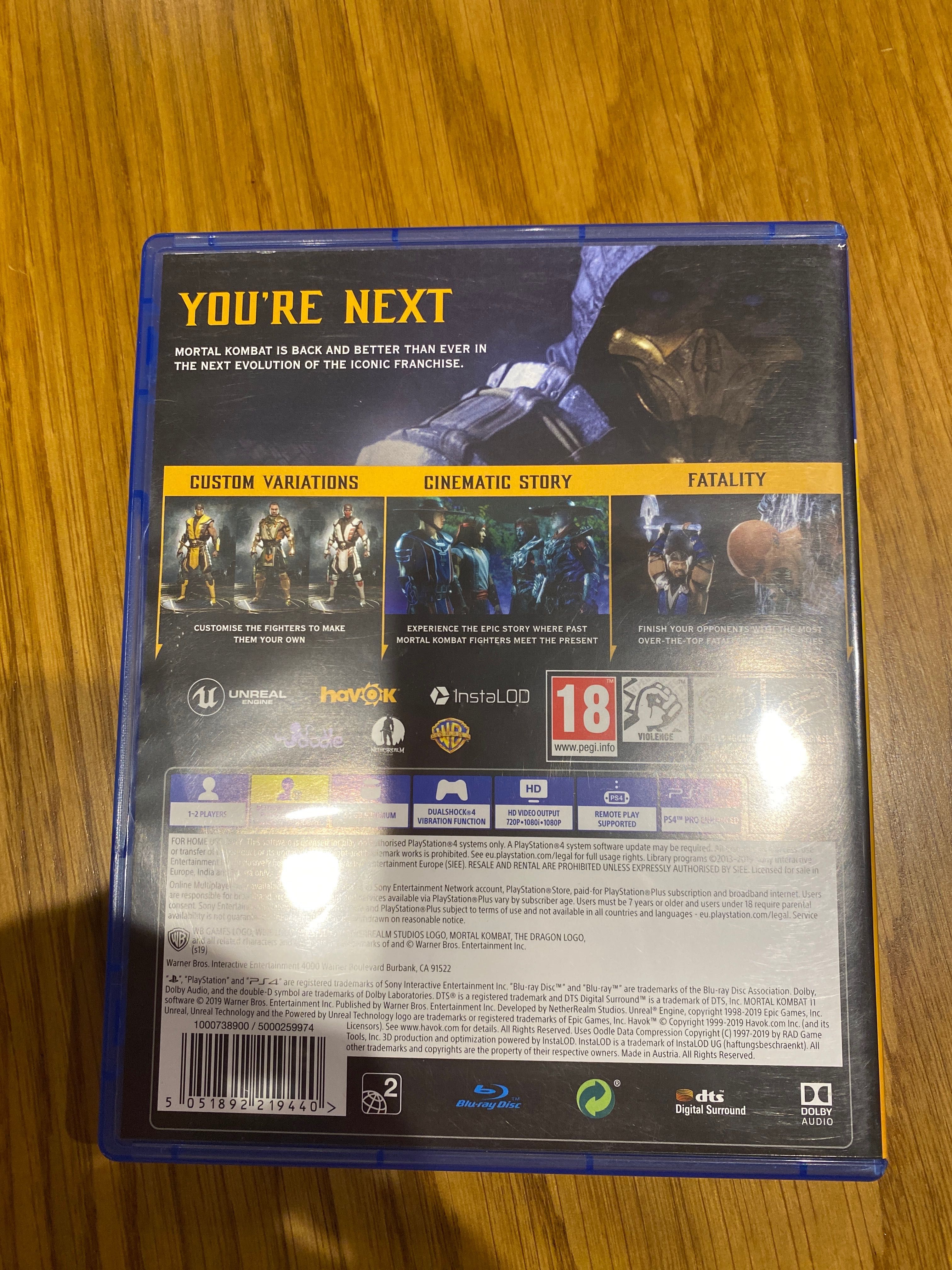 Gra Mortal Kombat 11 ps4