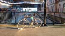 bicicleta Juventus Racer alterada para cidade