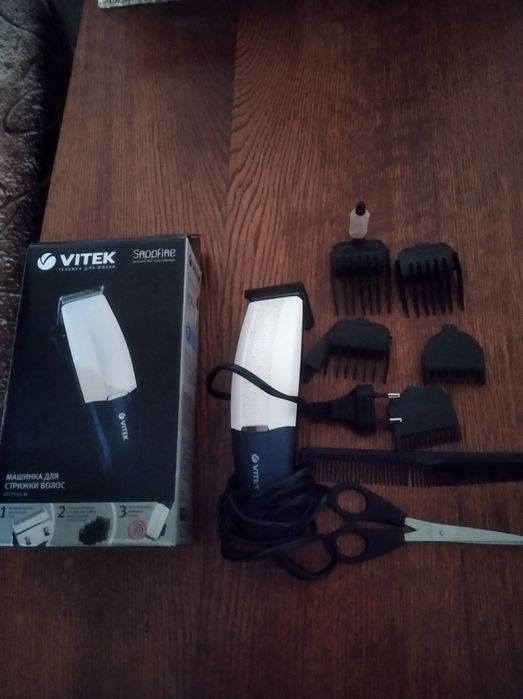Машинка для стрижки волосся vitek vt-2516w,