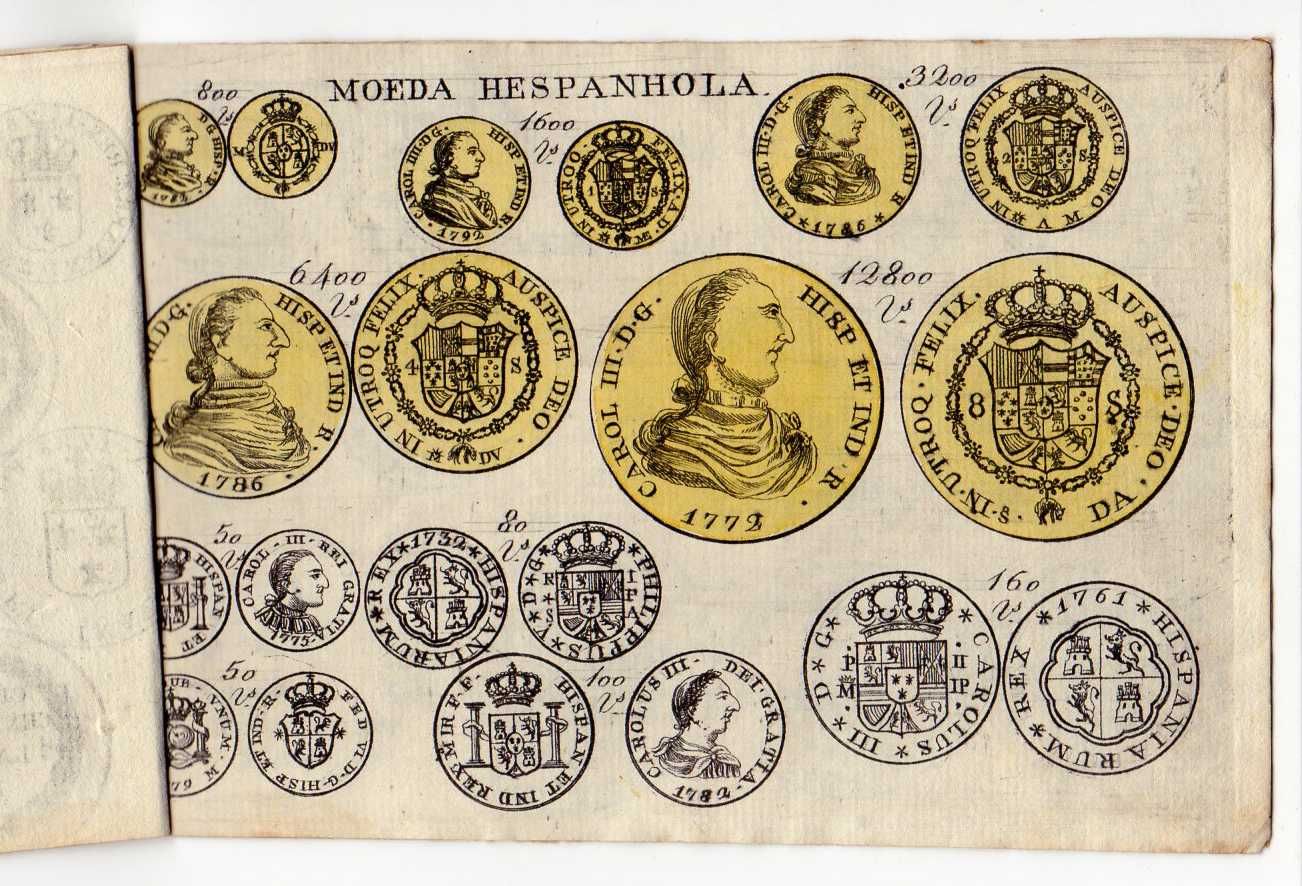 RARÍSSIMO Valor das Moedas dos Invasores Franceses e Espanhóis em 1808