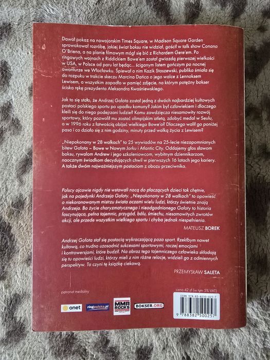 Andrzej Gołota Niepokonany w 28 walkach