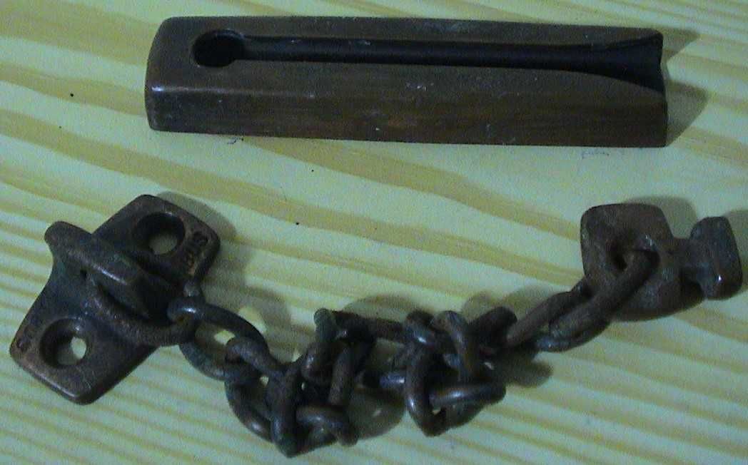 FECHO/SEGURANÇA para  PORTA (ABUS )Robusto-anos 70.