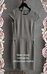 Marc Aurel 34 36 XS S biust 43-46x2 sukienka kolor oliwkowy elegancka