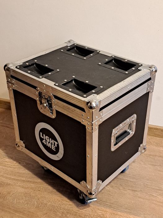 Skrzynia transportowa CASE na 2 głowy ruchome - LIGHT4ME RAPID SPOT
