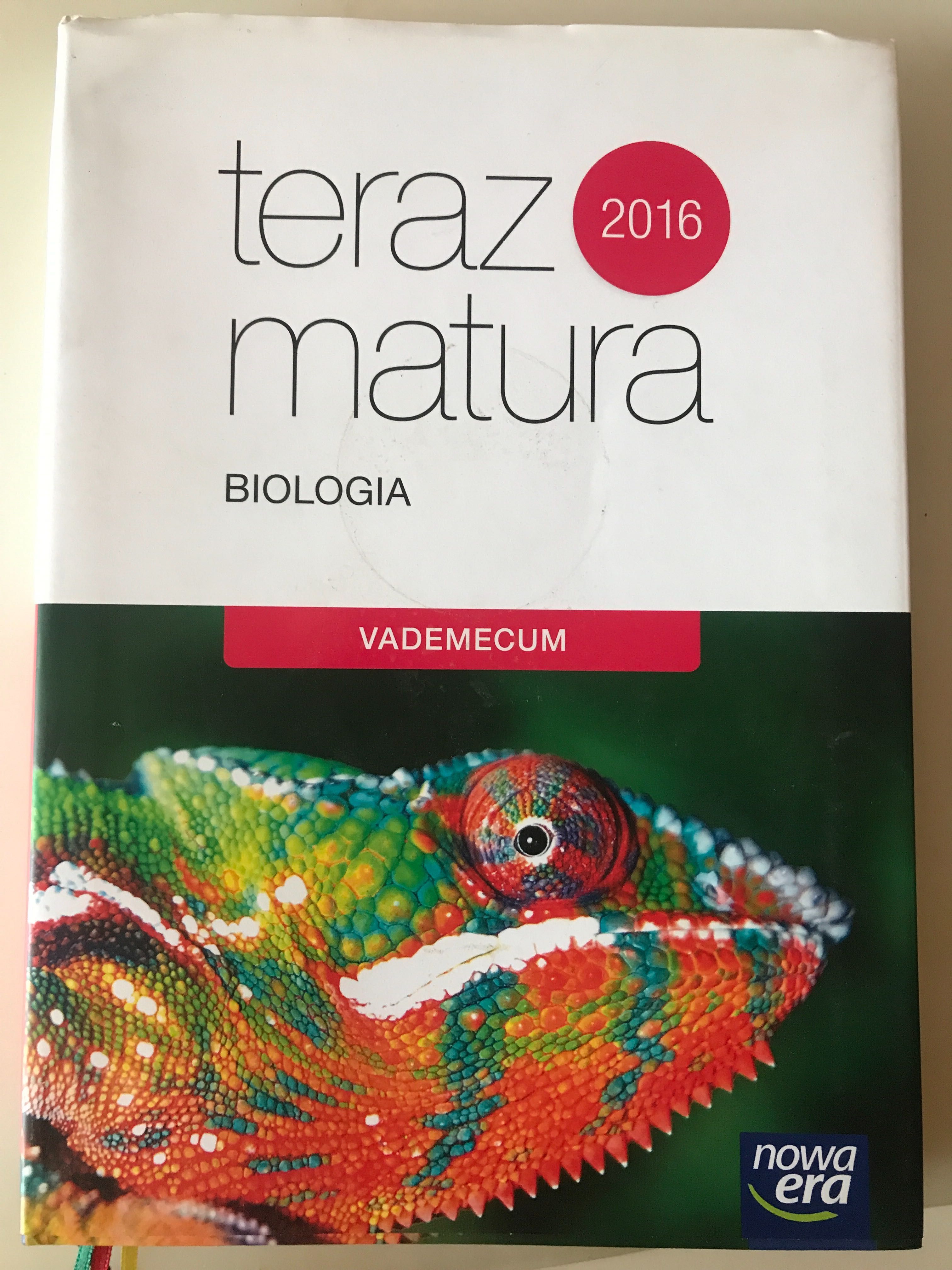 teraz matura biologia 2016