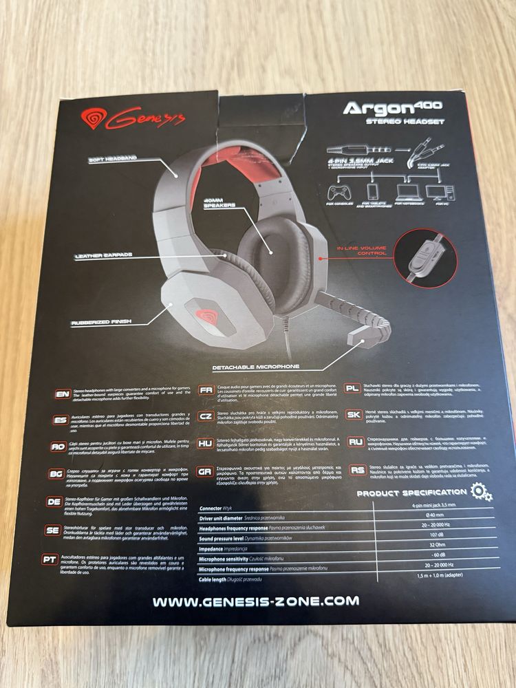 Genesis argon 400
